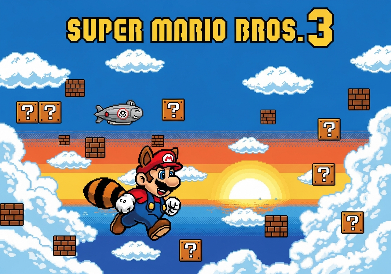 Play Super Mario Bros. 3 Online (Free) – NES | RetroVault.GG